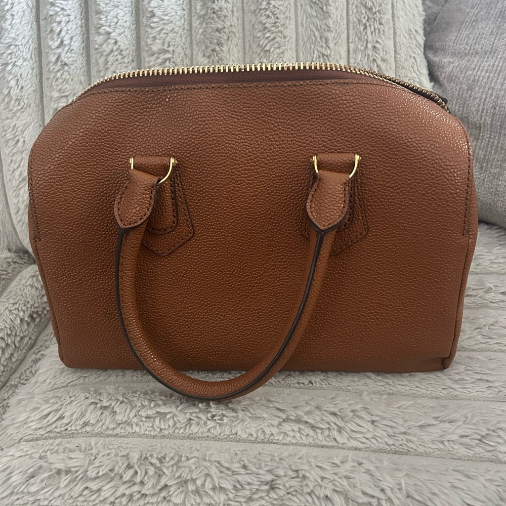 Henri Bendel Brown Leather Satchel - Picture 2 of 7